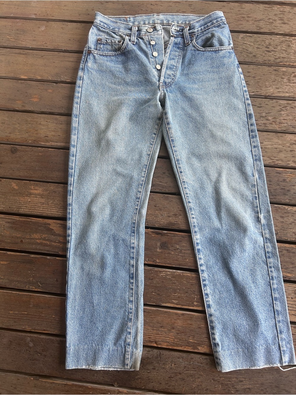 Docks Light Blue Straight-Leg Women's Jeans